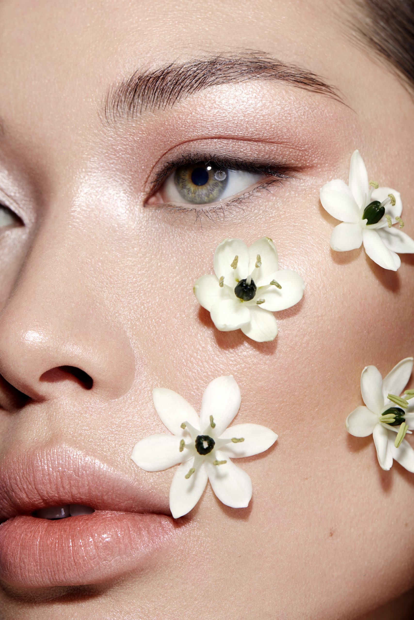 Make-up Detailaufnahme Auge